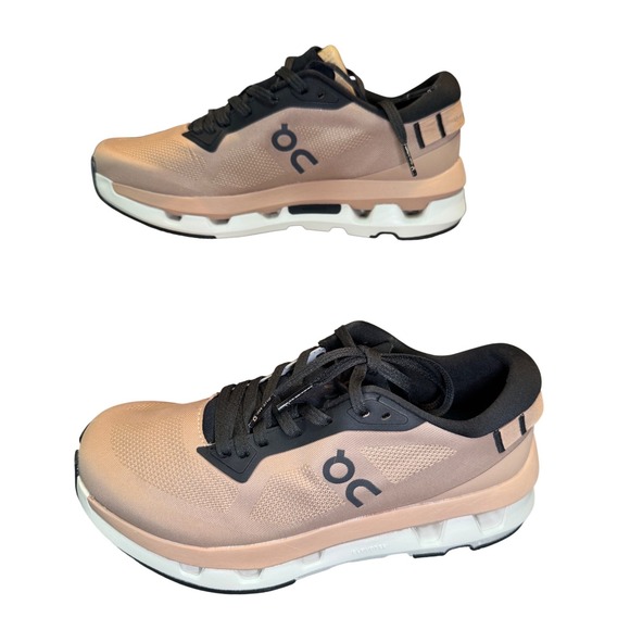 ON Cloudzone Women Rosebrown Black Running Shoes Sneakers Size 6 US 37 EU - Picture 5 of 13